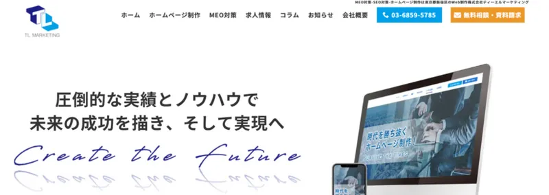MEO対策-SEO対策-ホームページ制作は東京都新宿区のWeb制作株式会社ティーエルマーケティング